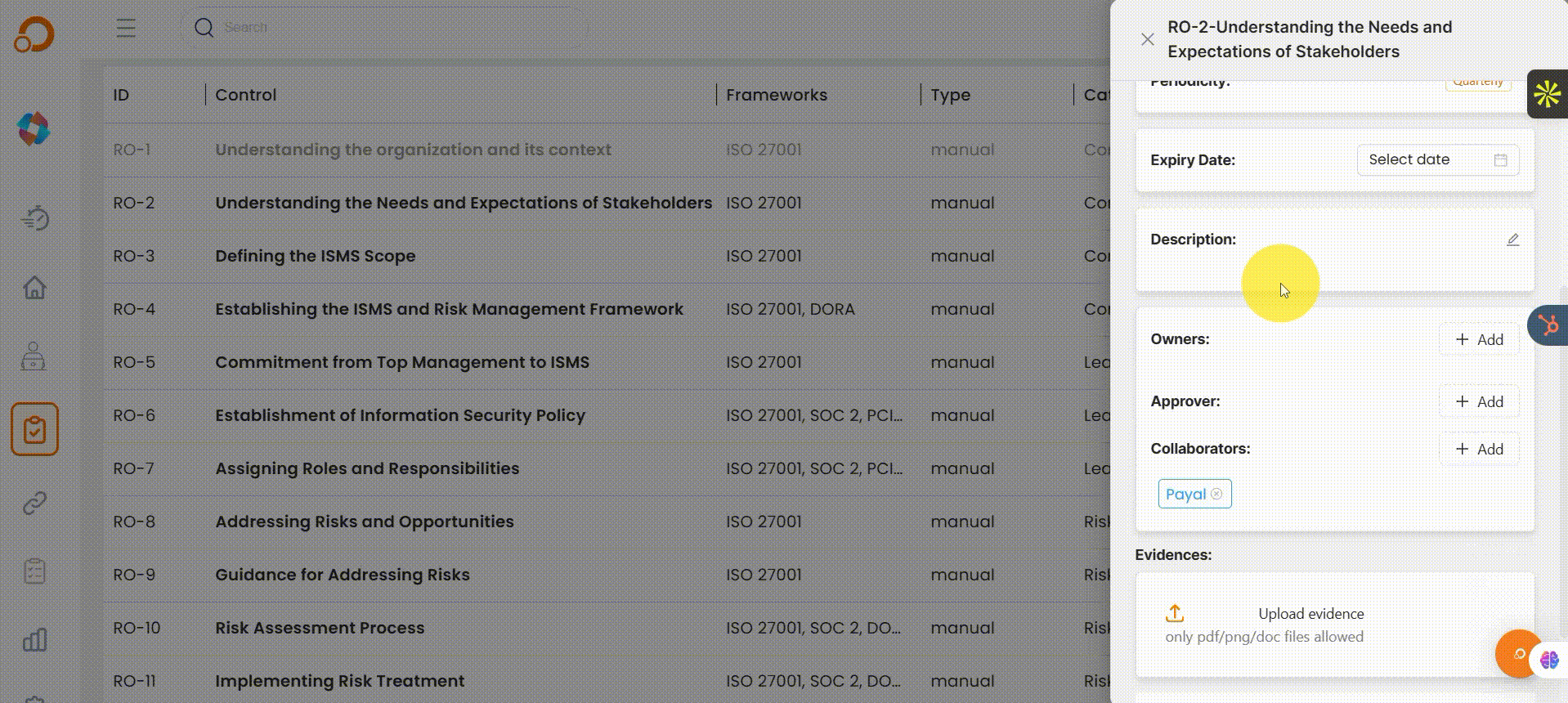 Compliance Project Management